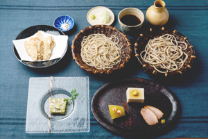 蕎麦コース「今宵ノ酒ト蕎麦ヲ愉シム」